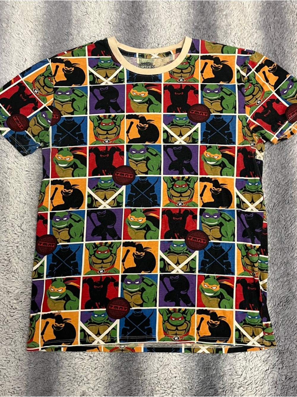 Teenage Mutant Ninja Turtles Kids Graphic Tee - Multicolor Boys Medium TMNT